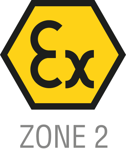 Label printer for zone 2